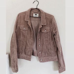 mauve corduroy jacket